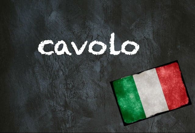 Italian word of the day: 'Cavolo'