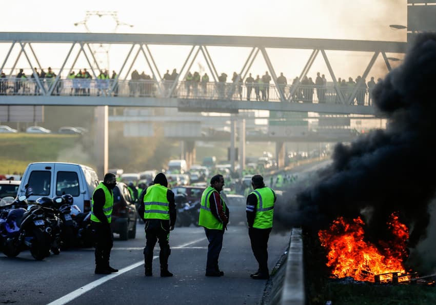 Woman's death casts shadow over France's anti-fuel tax road blockades