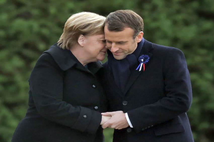 Macron and Merkel unite in struggle for Europe