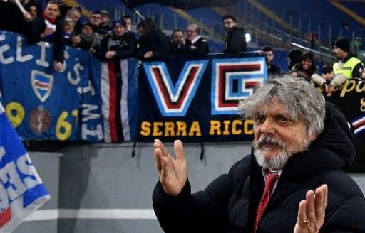 Italian police seize Sampdoria owner's assets in fraud investigation