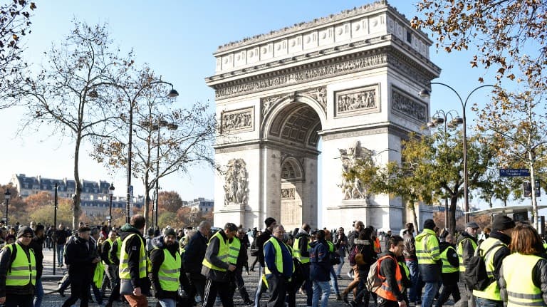 French anti-fuel tax protesters plan to bring Paris to a standstill