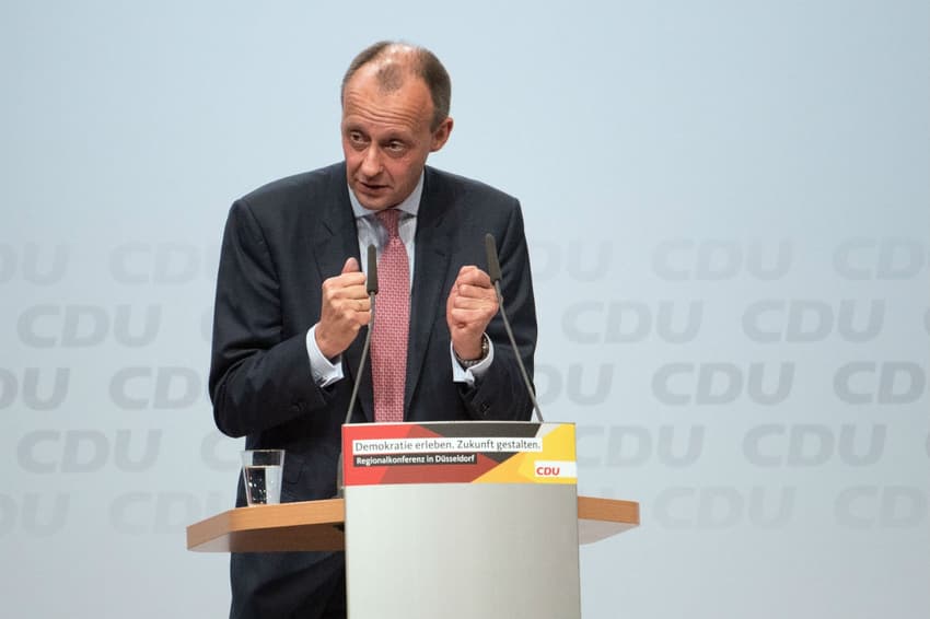 'There is no Sharia law on German soil': CDU candidate Merz
