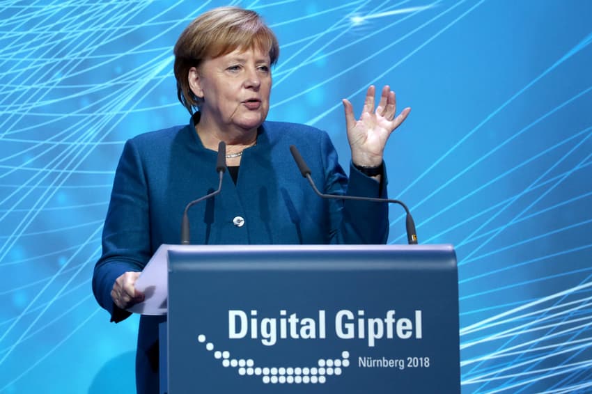 Merkel: German 'Mittelstand' mustn't get left behind in AI race