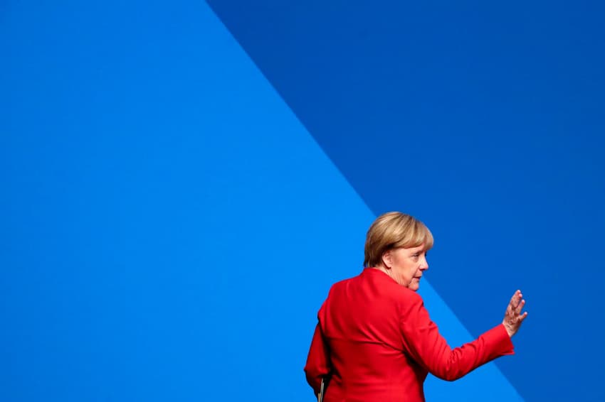 Tensions grip Merkel's CDU ahead of succession vote