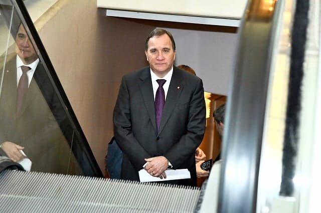 Centre-left leader Stefan Löfven to face parliamentary vote as PM