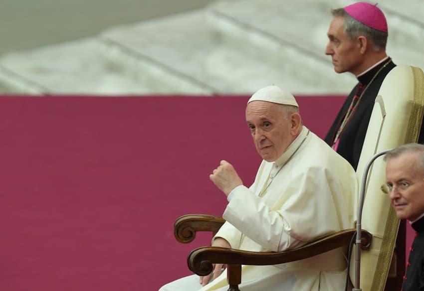 Being gay is 'fashionable', has no place in Catholic clergy: Pope Francis