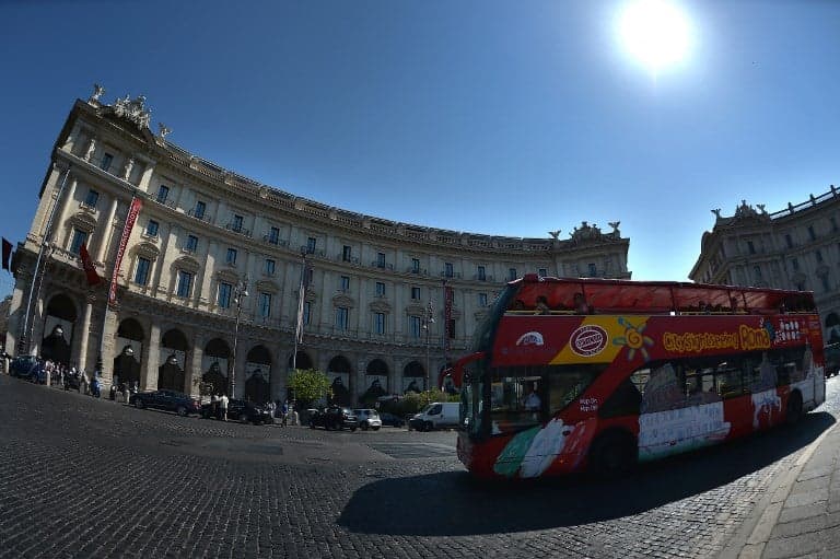 Rome bans tourist buses from city centre