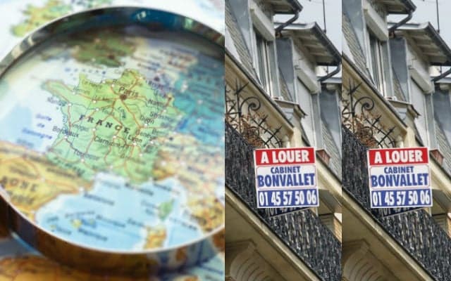 What can you rent for a budget of €600 a month in cities across France?