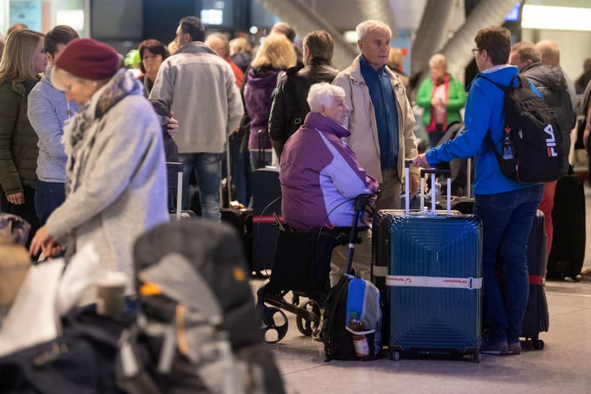 German airports strike slashes over 600 flights