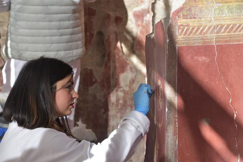 Pompeii's 'School of Gladiators' opens after restoration