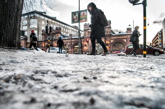 Weather: big freeze continues across Sweden