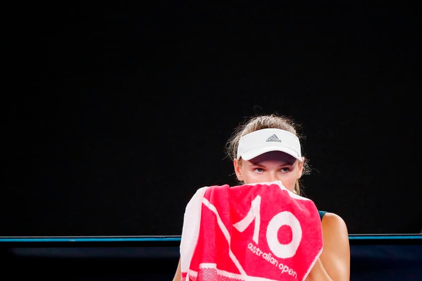 Reigning champion Wozniacki bows out of Australian Open