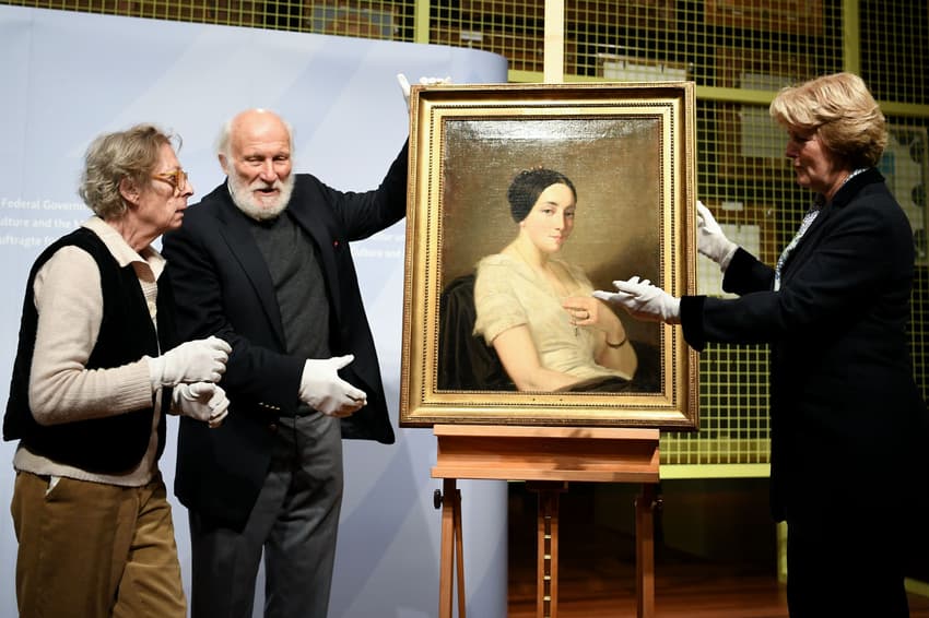 Germany returns Nazi-looted painting to French Jewish collector's heirs