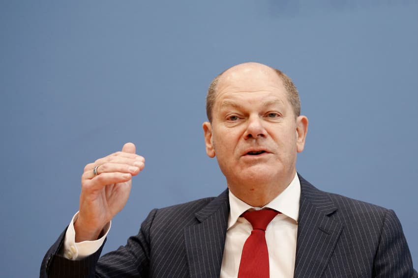 'Fat years are over', Germany's Scholz says on tax intake