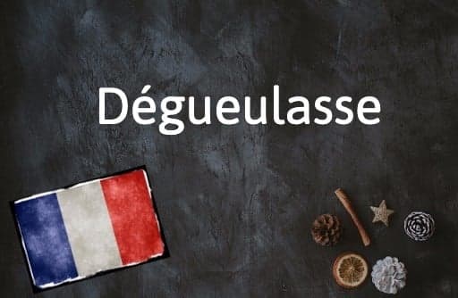 French Word of the Day: Dégueulasse