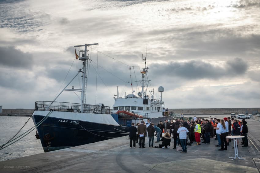 German migrant rescue ship named after toddler who died at sea