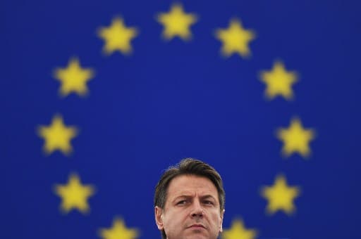 Italian PM faces anger after calling for change in Europe