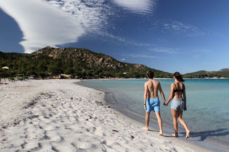 IN PICS: The Corsican beach chosen as France's 'most beautiful'