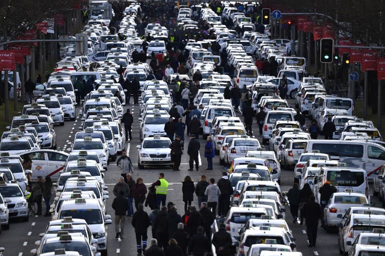 Madrid taxi strike called off... for now