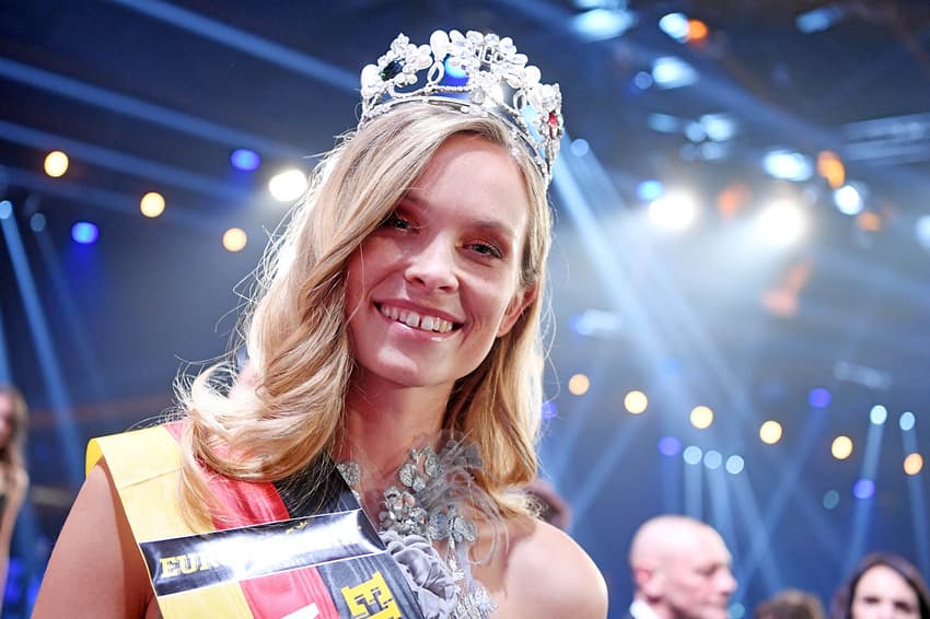 Stuttgart police woman crowned Miss Germany