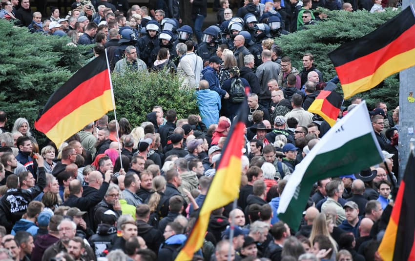 Man goes on trial over killing that sparked far-right protests in Chemnitz