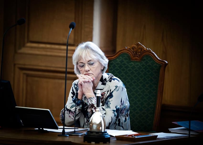 Danish parliament deputy disagrees with speaker over babies in chamber