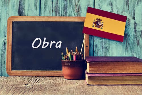 Spanish Word of the Day: 'Obra'
