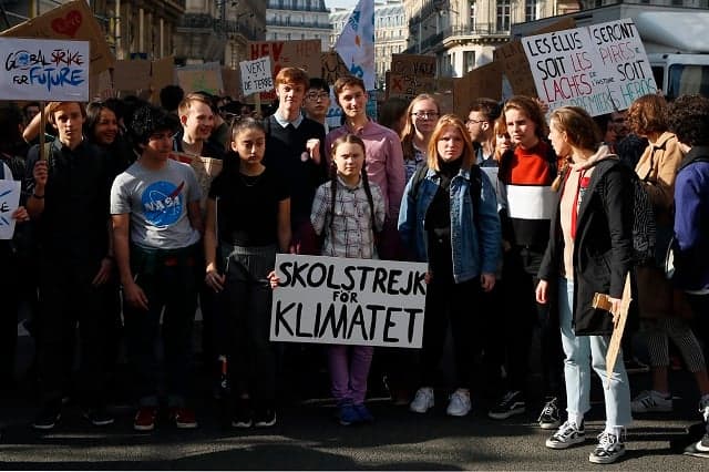 Thousands of climate strikes planned on Friday, inspired by Sweden's Greta Thunberg