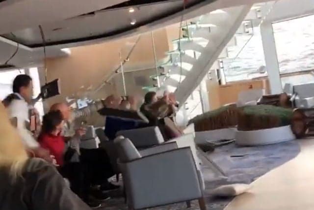 These VIDEOS show the frightening Norway cruise ship rescue