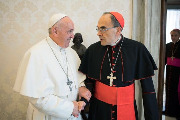 Pope rejects resignation of French cardinal in sex abuse cover-up