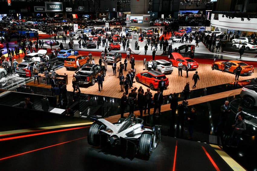 Automakers seek to electrify Geneva car show, fight off gloom