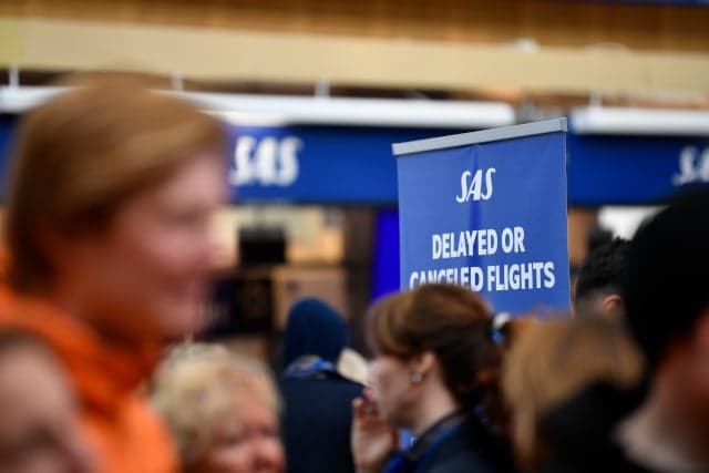 AIRLINE STRIKE: Hundreds of flights grounded as SAS pilots walk out
