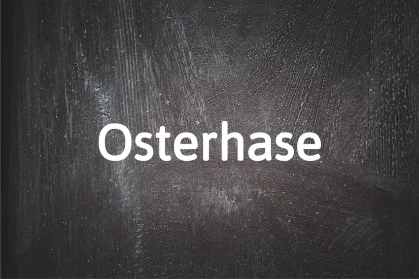 German word of the day: Osterhase