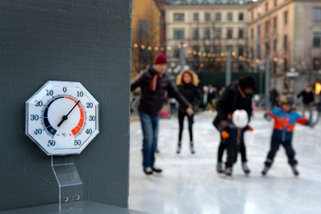 Sweden's temperature is rising more than TWICE as fast as the global average