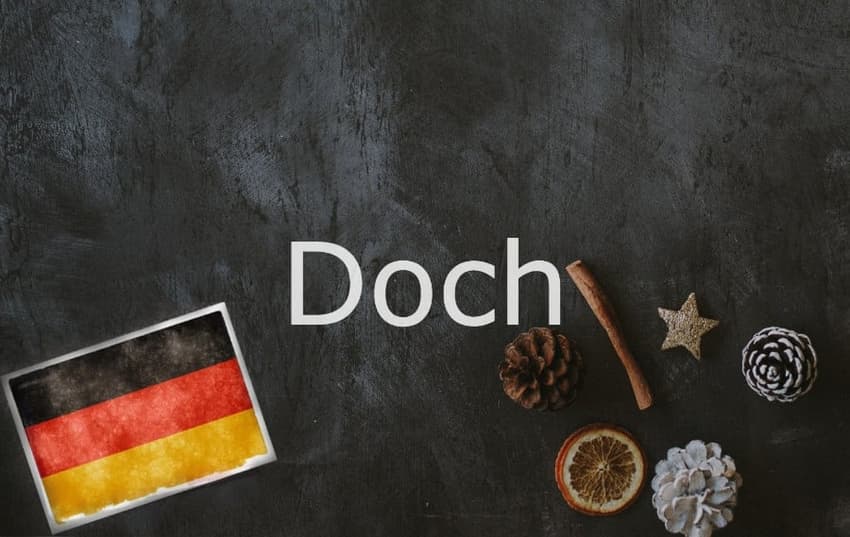 German word of the day: Doch