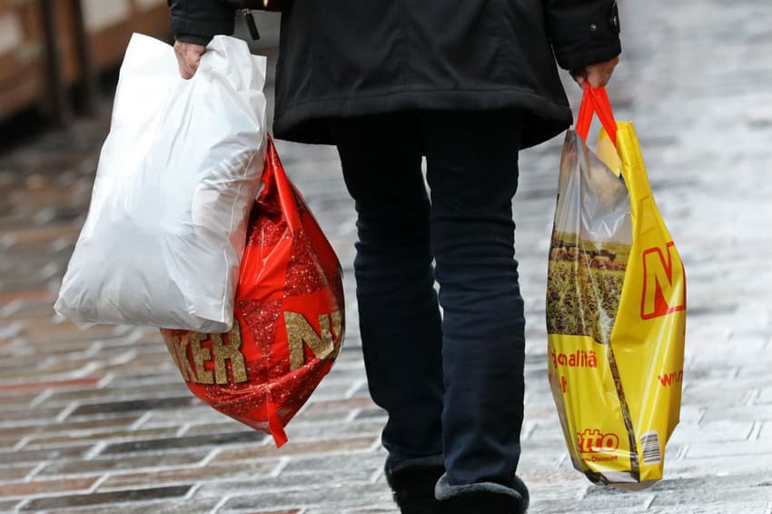 Are plastic bags on the way out in Germany?