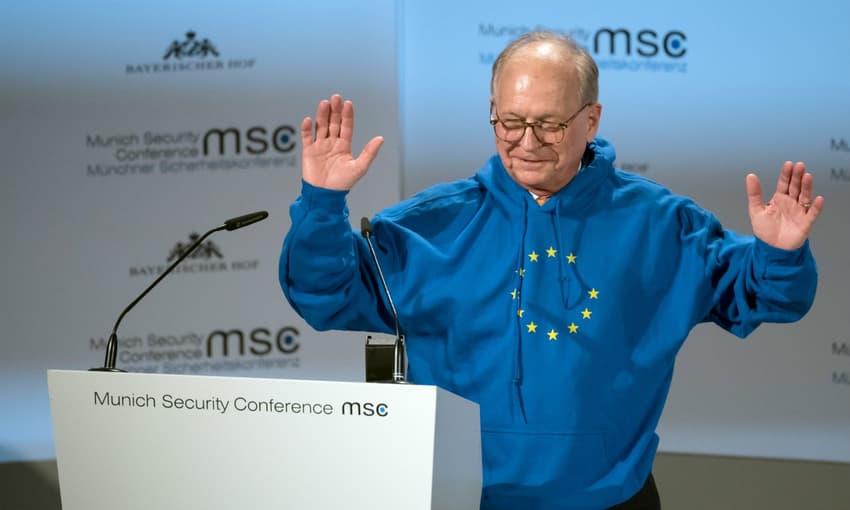 How an EU hoodie became the street cred emblem of German politicians