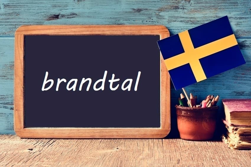 Swedish word of the day: brandtal