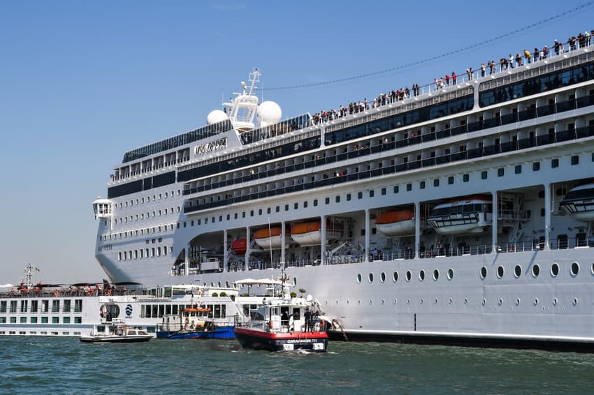 Captain of crashed Venice cruise ship under investigation for 'criminal damage'