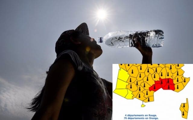 Heatwave alert level in south of France raised to RED for the first time