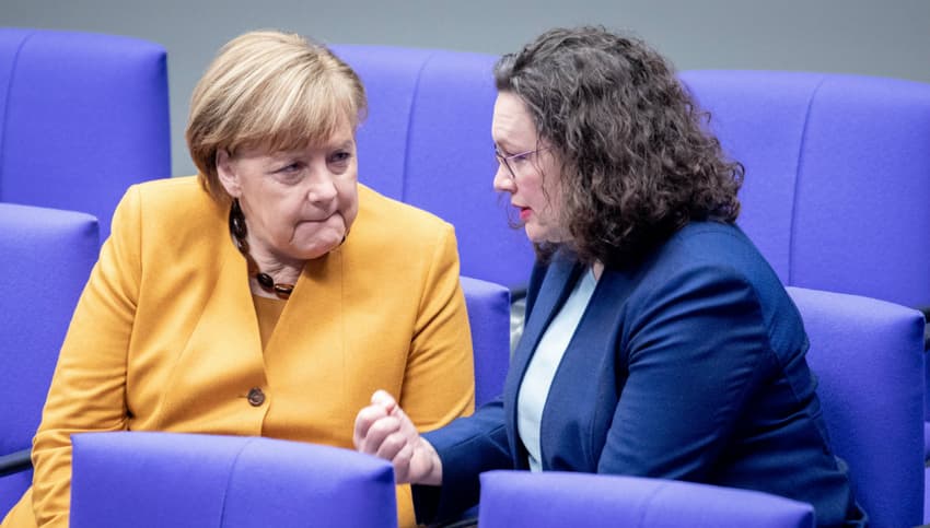Crisis talks as Merkel's coalition suffers new blow