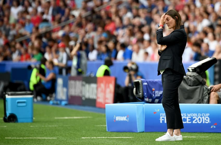 France coach laments 'failure' as hosts knocked out of World Cup