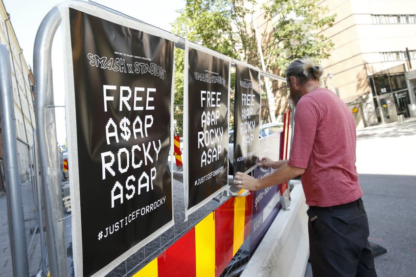 ASAP Rocky fans threaten Ikea boycott over Sweden assault case