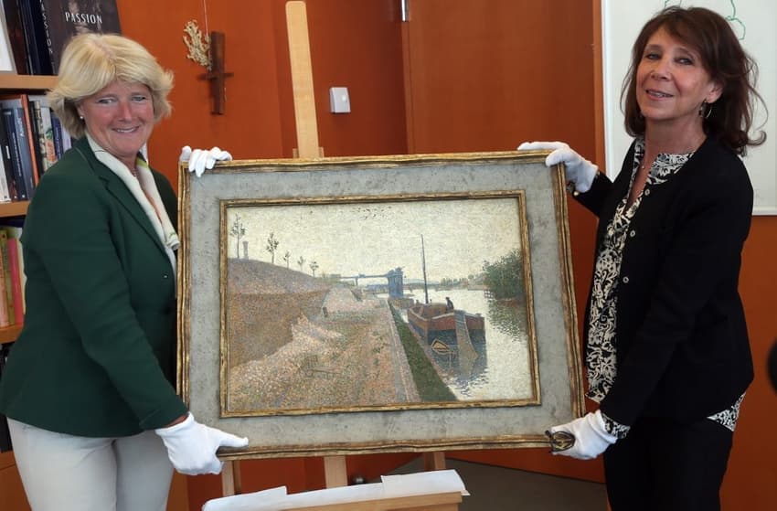 Germany hands back Nazi-looted artwork to French heirs