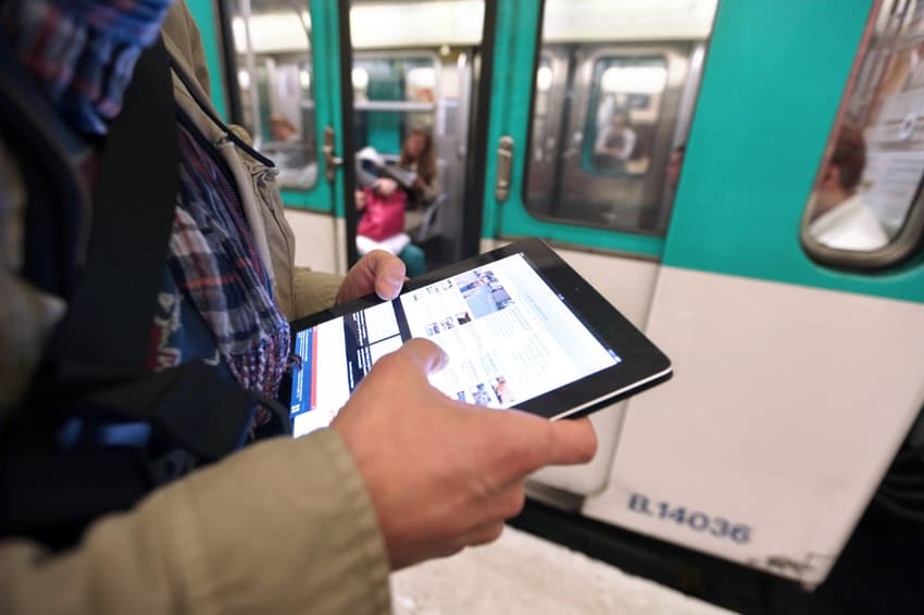 Paris Metro to have 100 percent internet coverage 'by next year'