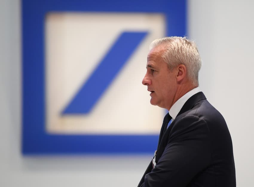 Struggling Deutsche Bank's investment banking chief quits
