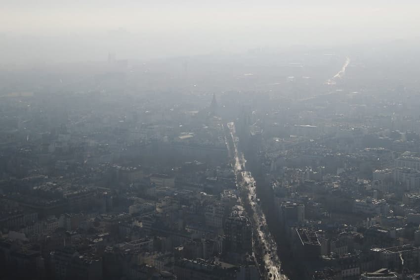 MAP: How to check the air pollution levels near you in France