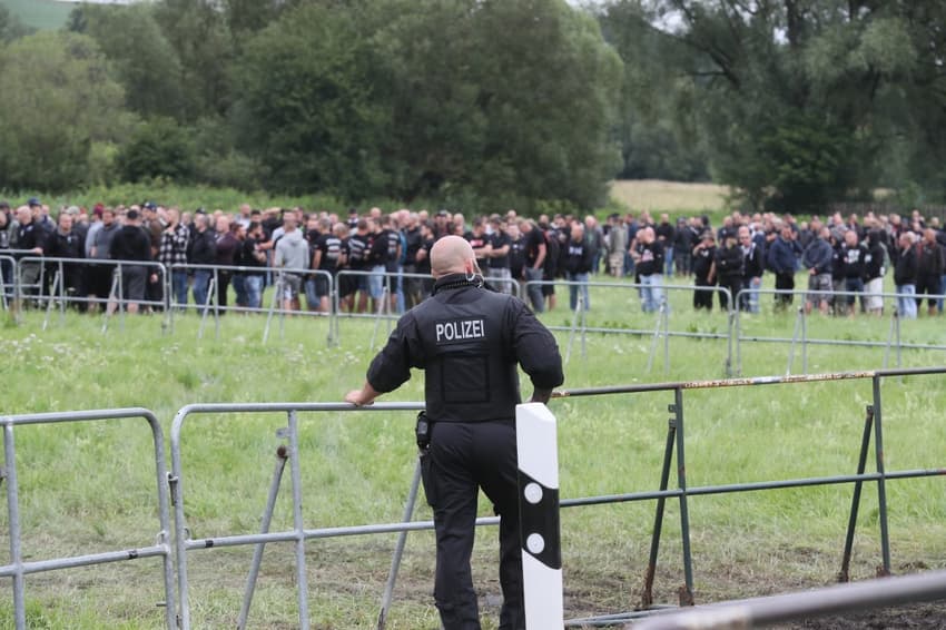 German police act to keep neo-Nazis away from beer supplies