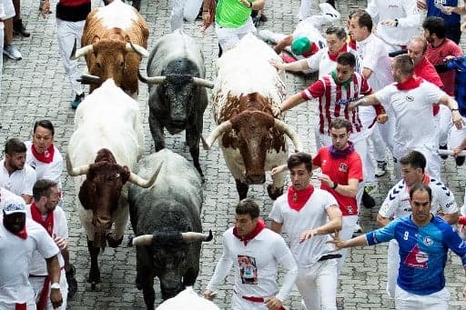 One more American and a Brit injured in Spain's Pamplona bull run