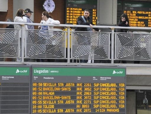 Rail strikes in Spain: Renfe cancels 1,152 trains over four days